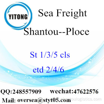 Consolidação de LCL Shantou Porto de Ploce